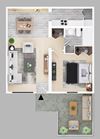 One Bedroom One Bath Apartment